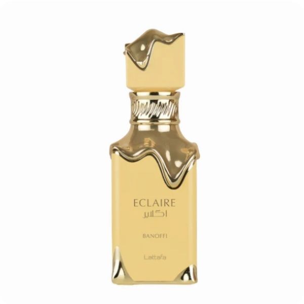 Eclaire Banoffi Lattafa 100ML – Perfume Unisex Floral Gourmand con Plátano, Vainilla y Praliné