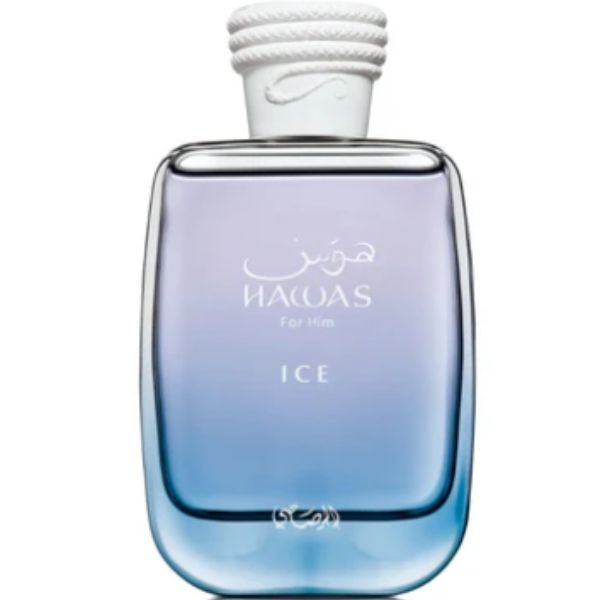 Hawas Ice Rasasi 100ML – La Esencia de la Elegancia y la Frescura Sofisticada