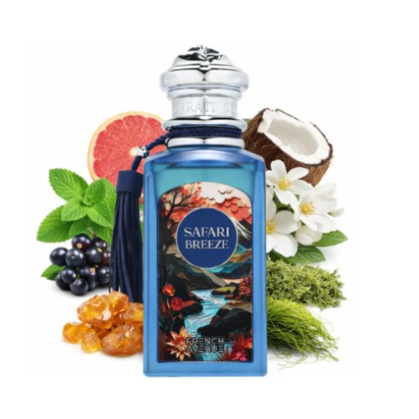 Safari Breeze French Avenue 100ML – Perfume Unisex Floral Frutal | Fresco, Tropical y Vibrante