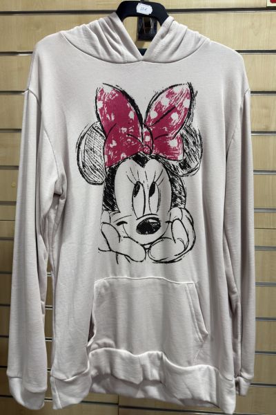 Sudadera Minnie Mouse Rosa – Hoodie Casual Disney Mujer