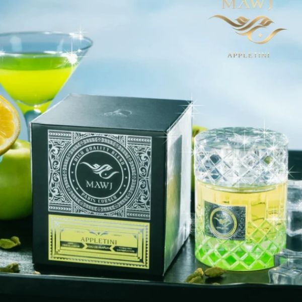 Perfume Paris Corner Mawj Appletini 100ml – Fragancia Unisex Dulce, Afrutada y Sofisticada