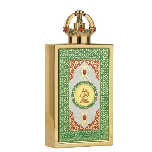Queen of Arabia Lattafa Pride 100ML – Perfume Unisex con Coco, Heliotropo y Vainilla Majestuosa