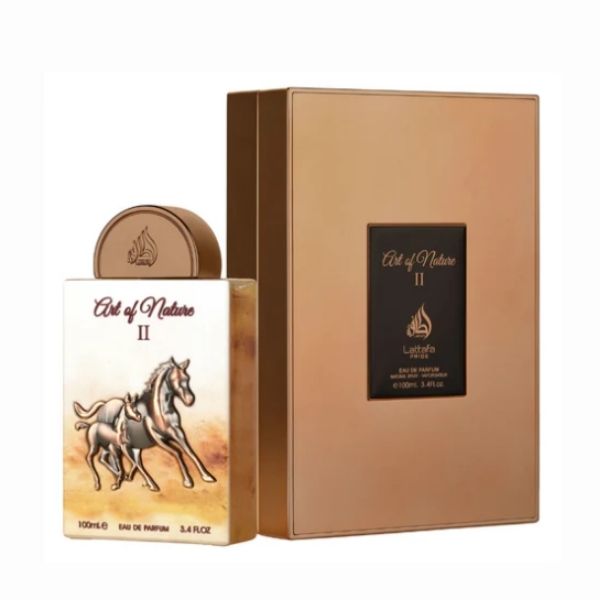 Lattafa Pride Art of Nature II 100ML – Perfume Unisex Cítrico Floral Amaderado con Cardamomo, Ambroxan y Vainilla