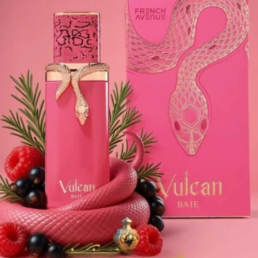 Vulcan Baie French Avenue 100ML – Perfume Unisex Floral Frutal en Frasco Rosa
