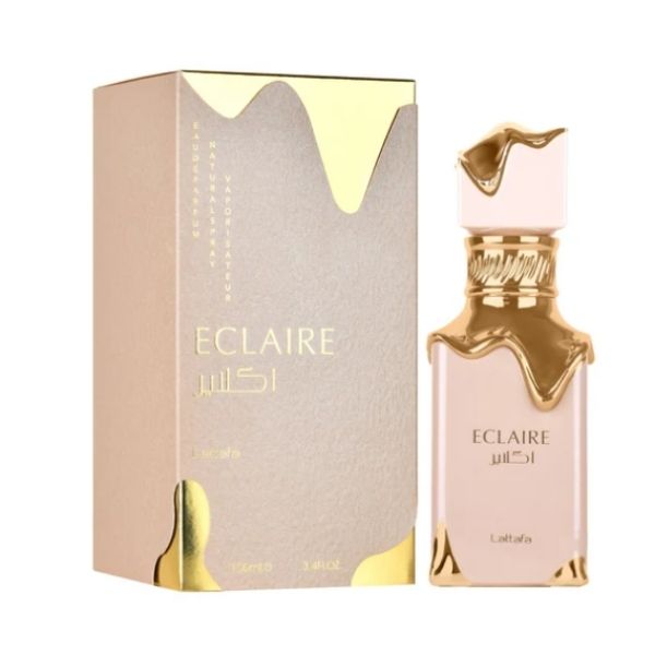 Éclaire Lattafa 100ML: Perfume Árabe Original Unisex Dulce y Duradero
