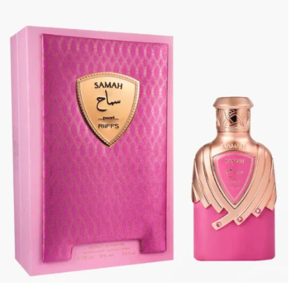 Samah Pearl Riiffs Perfumes Extrait de Parfum 100ML – Perfume Femenino Floral Frutal | Dulce, Luminoso y Duradero