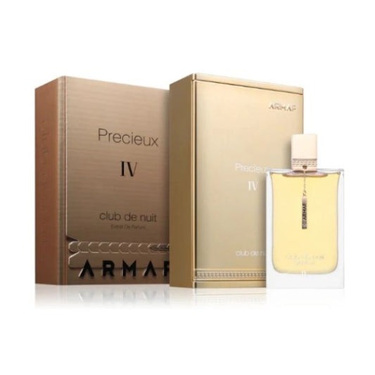 Precieux IV Club de Nuit 55ML – Extracto de Perfume Unisex Floral Gourmand | Cremoso, Elegante y Adictivo