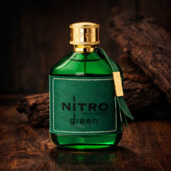 Nitro Green Dumont Paris 100ML – Perfume Hombre Fougère Amaderado | Intenso, Moderno y Elegante