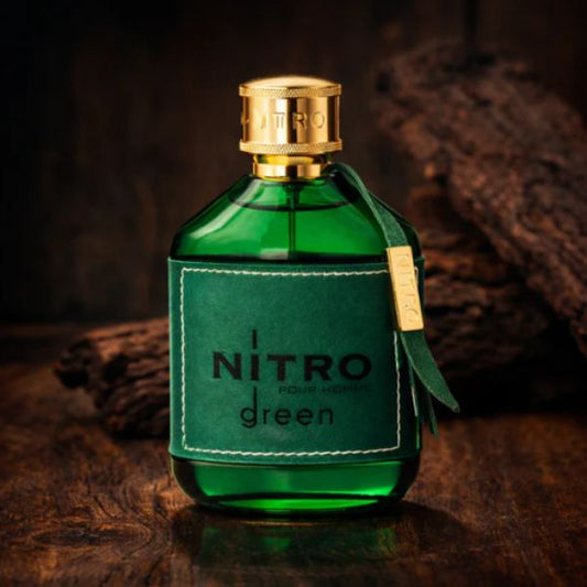 Nitro Green Dumont Paris 100ML – Perfume Hombre Fougère Amaderado | Intenso, Moderno y Elegante