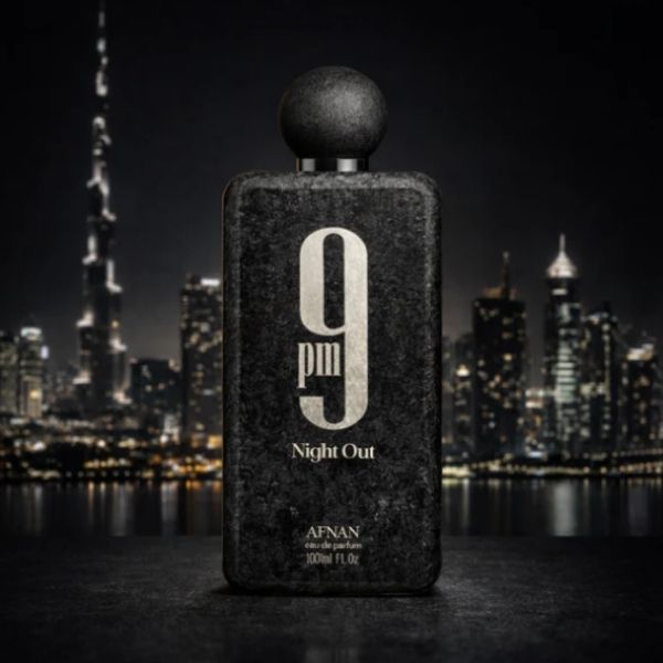 9 PM Night Out Afnan 100ML – Extracto de Perfume Unisex Oriental | Dulce, Licoroso y Nocturno
