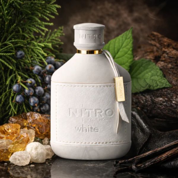 Nitro Pour Homme White Dumont Paris 100ML – Perfume Hombre Amaderado Ambarado | Elegante y Sofisticado