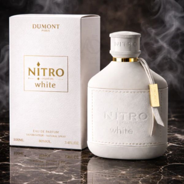 Nitro Pour Homme White Dumont Paris 100ML – Perfume Hombre Amaderado Ambarado | Elegante y Sofisticado