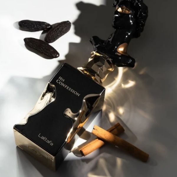 His Confession Lattafa – Perfume Árabe 100ML, Elegante y Sofisticado