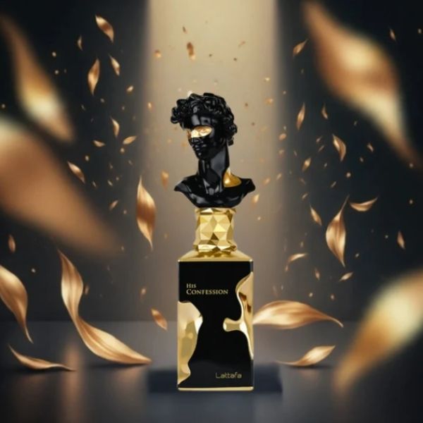 His Confession Lattafa – Perfume Árabe 100ML, Elegante y Sofisticado
