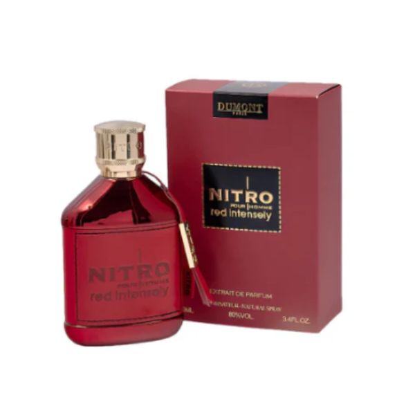 Nitro Red Intensely Dumont 100ML – Extracto de Perfume Masculino | Fresco, Amaderado y Seductor
