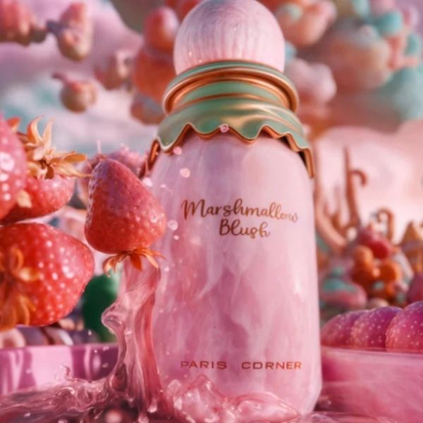 Paris corner Marshmallow Blush 100ML: Perfume Árabe, Dulce Seducción, Encanto Orie