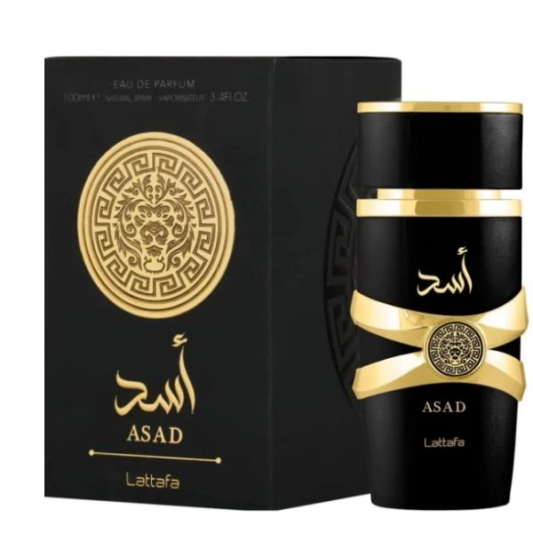 Perfume árabe hombre Lattafa ASAD – La Esencia del Poder y la Elegancia 100ml