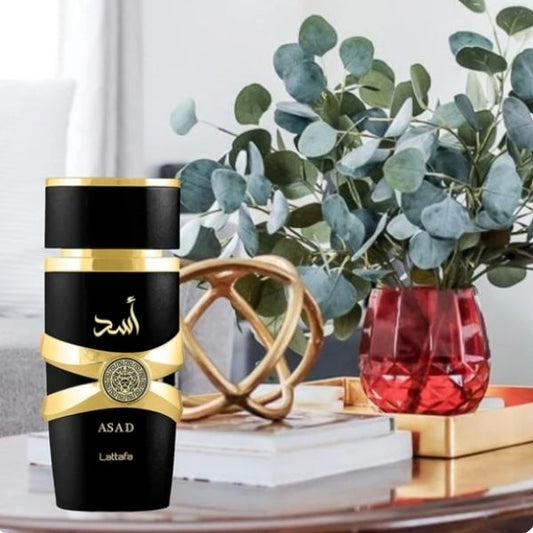 Perfume árabe hombre Lattafa ASAD – La Esencia del Poder y la Elegancia 100ml