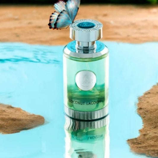 Coconut Lagoon Paris Corner 100ML – Perfume Unisex Tropical, Dulce y Exótico con Coco y Vainilla