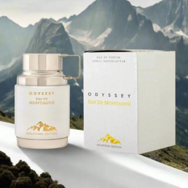 Odyssey Eau de Montagne Armaf 100ML – Perfume Unisex con Almendra, Vainilla y Cacao