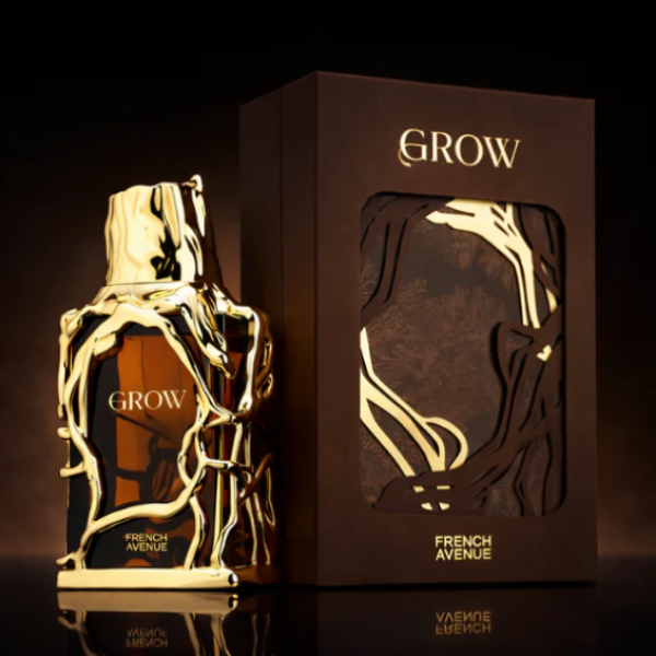 Grow French Avenue 100ML – Extracto de Perfume Unisex Oriental Amaderado | Intenso y Sofisticado