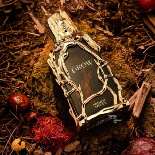 Grow French Avenue 100ML – Extracto de Perfume Unisex Oriental Amaderado | Intenso y Sofisticado