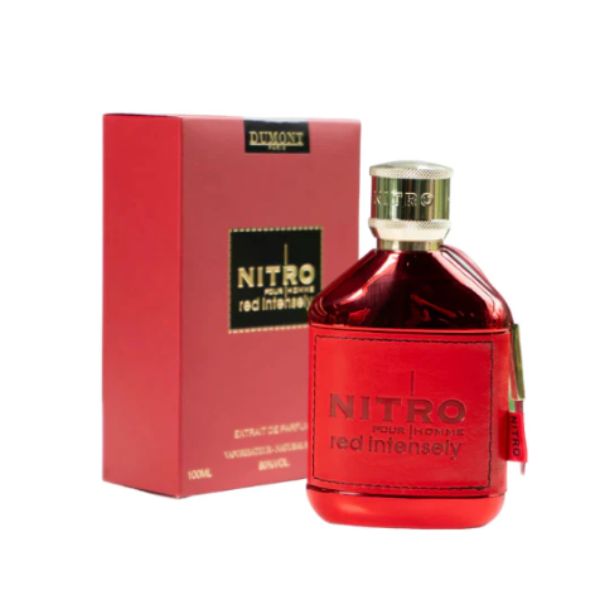 Nitro Red Intensely Dumont 100ML – Extracto de Perfume Masculino | Fresco, Amaderado y Seductor