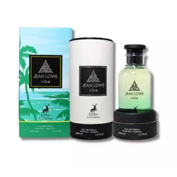 Jean Lowe Vibe Maison Alhambra 100ML – Perfume Unisex Amaderado, Fresco y Sofisticado