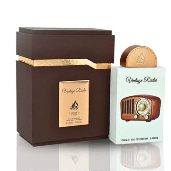 Lattafa Pride Vintage Radio 100ML - Perfume Árabe Unisex, Elegancia y Sofisticación Atemporal