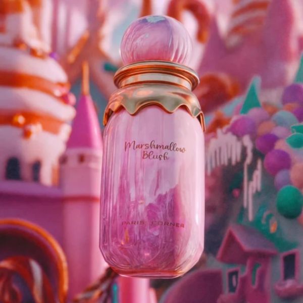 Paris corner Marshmallow Blush 100ML: Perfume Árabe, Dulce Seducción, Encanto Orie