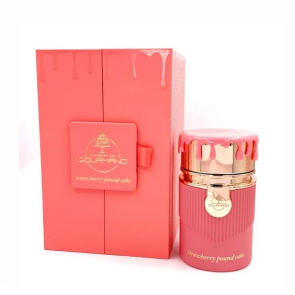 Strawberry Pound Cake Paris Corner 100ML – Perfume Femenino Gourmand con Fresa, Café y Vainilla