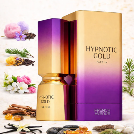 Hypnotic Gold French Avenue 100ML – Perfume Unisex Oriental Floral | Dulce, Especiado y Adictivo