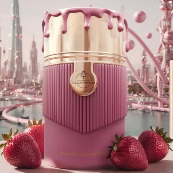 Strawberry Pound Cake Paris Corner 100ML – Perfume Femenino Gourmand con Fresa, Café y Vainilla