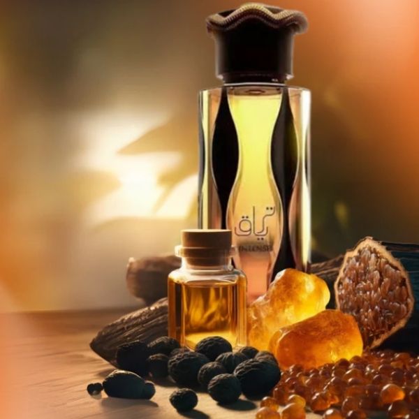 Teriaq Intense Lattafa 100ML - Perfume Árabe Unisex de Larga Duración y Elegancia Oriental