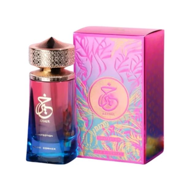 Khair Confection Eau de Parfum 100ML Paris Corner – Perfume Árabe Dulce y Sofisticado para Mujer