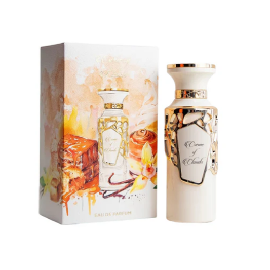 Crème of Clouds Fragrance World 100ML – Perfume Unisex Gourmand | Coco, Vainilla y Caramelo Cremoso