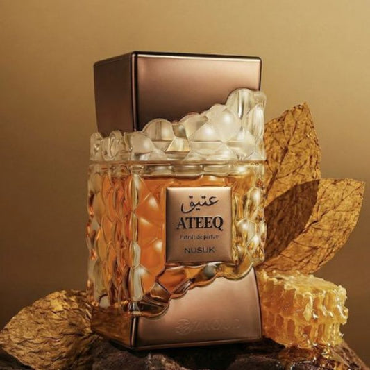 Ateeq Nusuk 100ML – Perfume Hombre Aromático | Cálido, Elegante y Adictivo