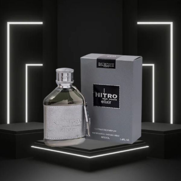 Nitro Elixir Dumont 100ML – Extracto de Perfume Masculino | Intenso, Dulce y Sofisticado