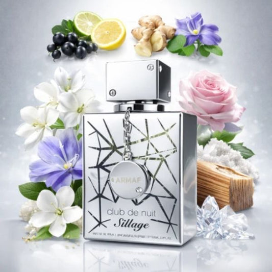 Club de Nuit Sillage Armaf 105ML – Eau de Parfum Unisex | Fresco, Elegante y de Gran Proyección