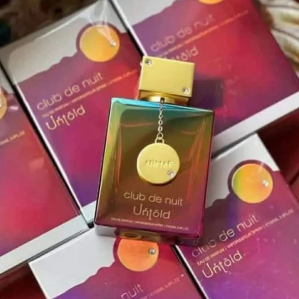 Armaf Club De Nuit Untold 105ML - Perfume Unisex con Ámbar y Maderas de Larga Duración