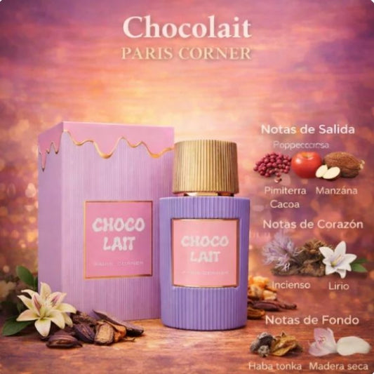 Chocolait Paris Corner 100ML – Perfume Mujer Oriental Vainilla | Goloso, Elegante y Adictivo