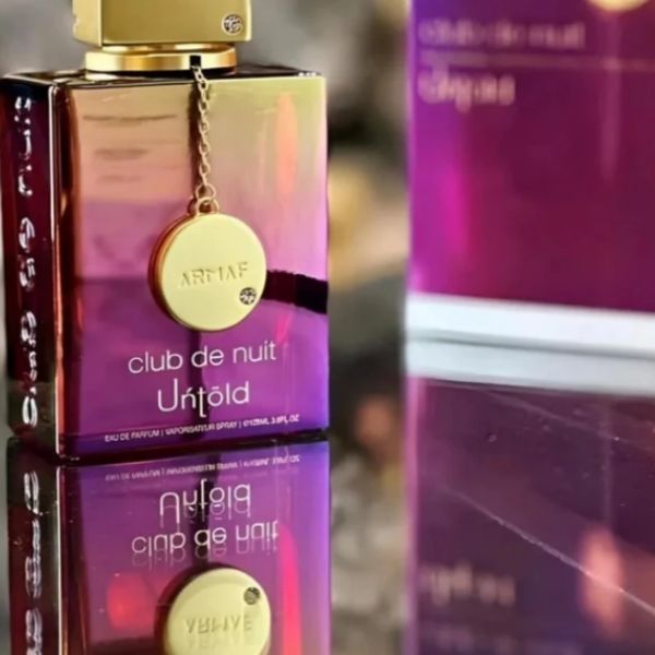 Armaf Club De Nuit Untold 105ML - Perfume Unisex con Ámbar y Maderas de Larga Duración