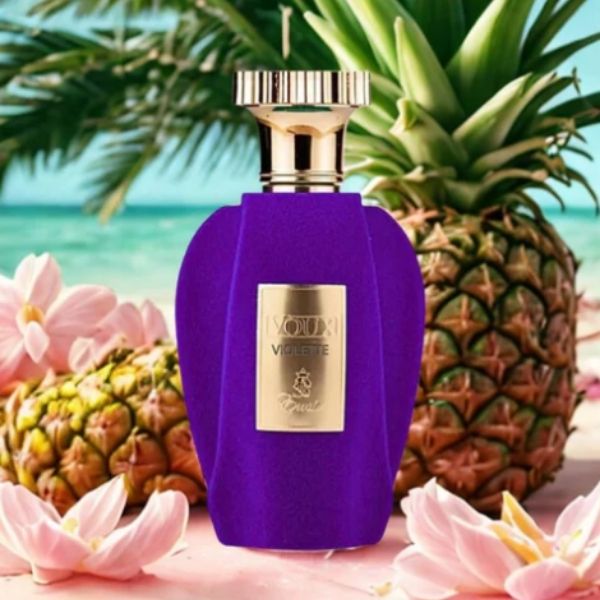 Emir Voux Violette Paris Corner 100ML – Perfume Unisex Inspirado en Accento de Xerjoff con Piña, Jazmín y Ámbar