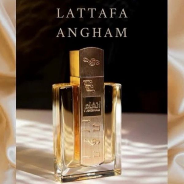 Perfume Angham Lattafa 100ML Unisex: Fragancia Árabe de Lujo y Elegancia Duradera