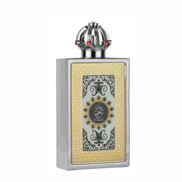 King of Arabia Lattafa Pride 100ML – Perfume Masculino Árabe con Oud, Ámbar y Cuero | Eau de Parfum