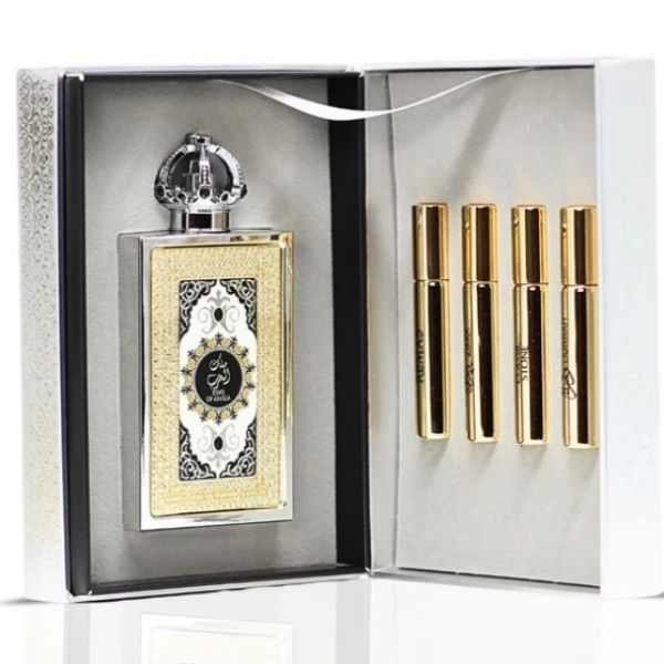 King of Arabia Lattafa Pride 100ML – Perfume Masculino Árabe con Oud, Ámbar y Cuero | Eau de Parfum