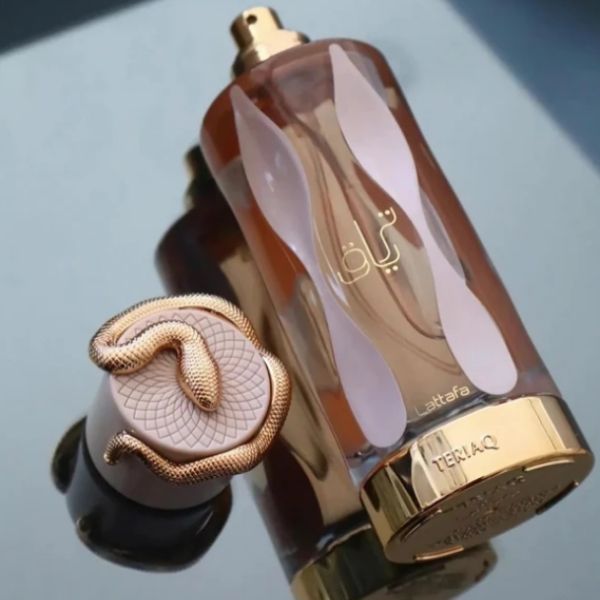 Perfume Árabe Lattafa Teriaq 100ML: Fragancia Unisex de Lujo con Notas Amaderadas y Florales