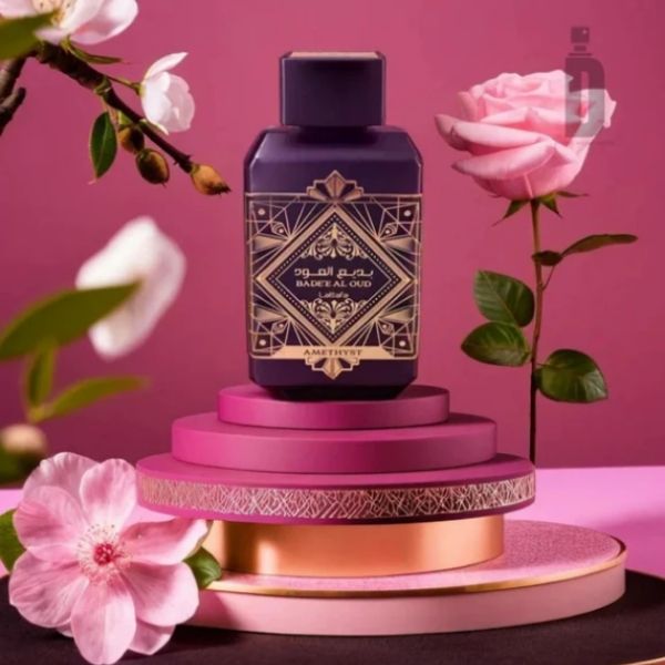 Lattafa Badee Al Oud Amethyst Eau de Parfum Unisex 100ML: Perfume Oriental Amaderado de Larga Duración