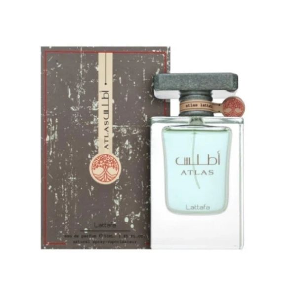 Atlas Lattafa Perfumes – Perfume Unisex Marino y Amaderado | Fresco, Mineral y Elegante