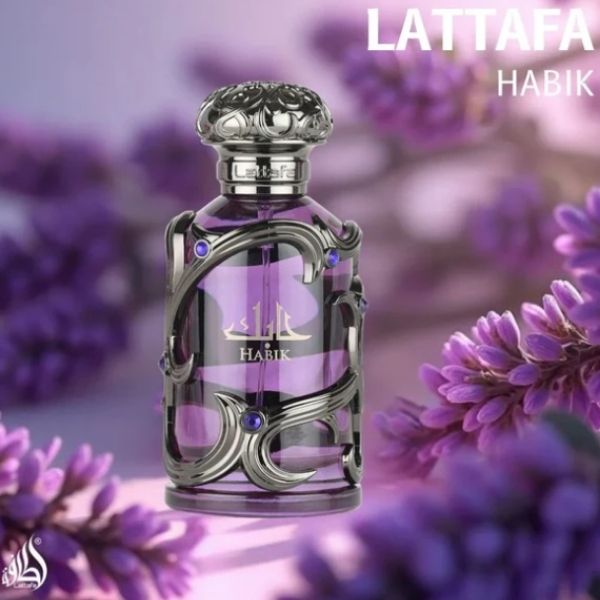 Habik For Men Lattafa 100ML – Perfume Masculino Amaderado Aromático | Fresco, Especiado y Elegante